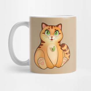 Cute kitten, Red Kitty Cat Mug